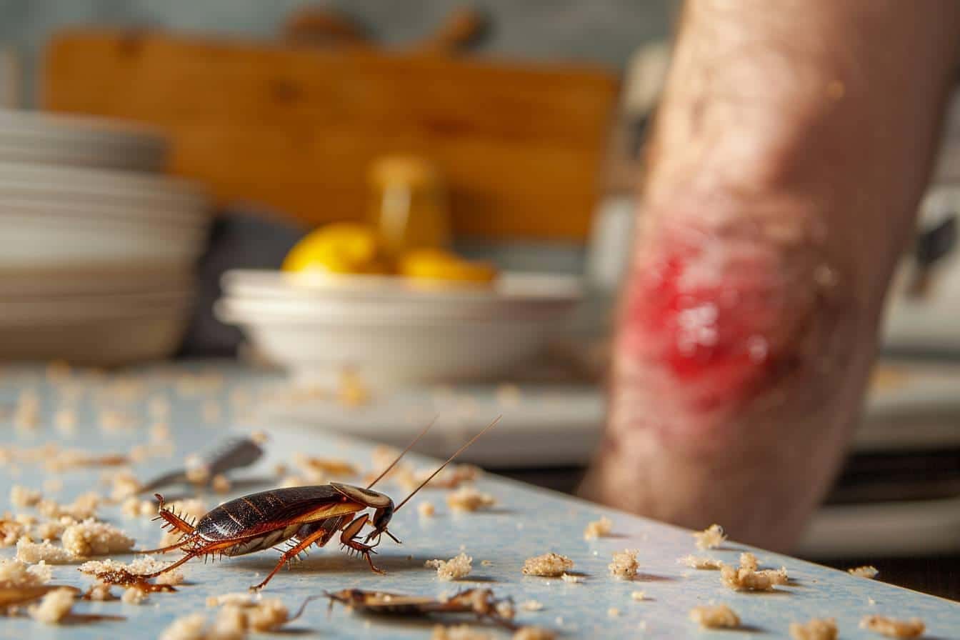 Cockroach bite treatment : Effective remedies and prevention tips for dealing with these pesky insects