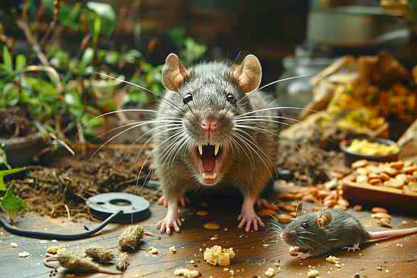 How to get rid of rats : 10 effective methods for permanent rodent control in your home and garden