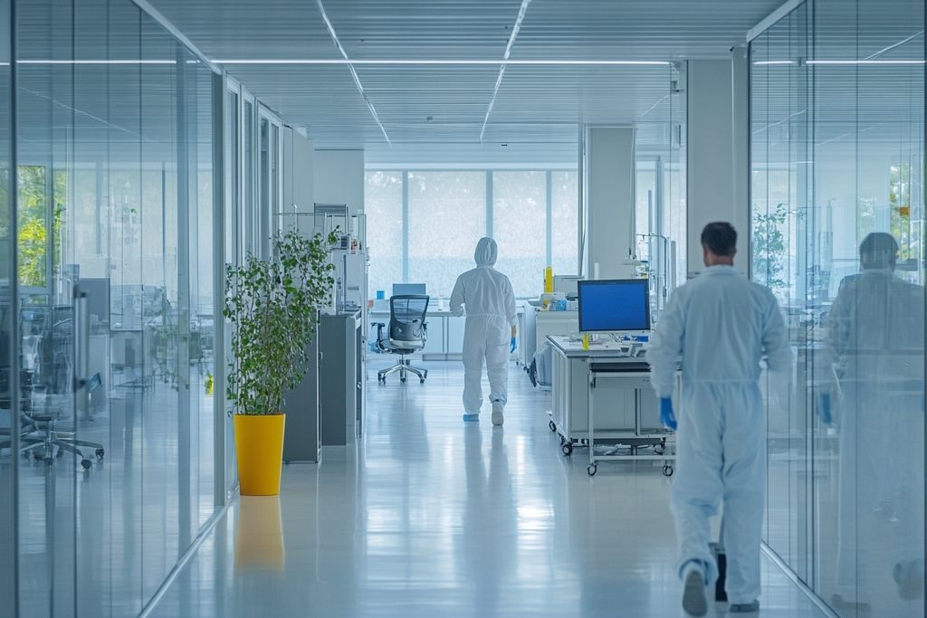 Nettoyage Professionnel de Locaux : Bureaux, Établissements de Santé et Scolaires avec Rhône Nettoyage